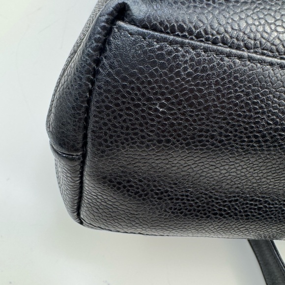 CHANEL Caviar Flap Shoulder Bag Black - Picture 9 of 12